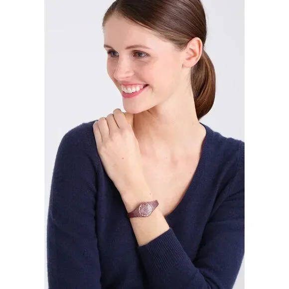 Kate Spade NY Scallop Activity Tracker Pink Glitter Watch Style - Picture 4 of 15